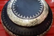 vintage collectable round TCHITV tin
