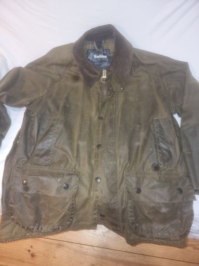 Vintage BARBOUR Classic Beaufort waxed jacket.(A830)