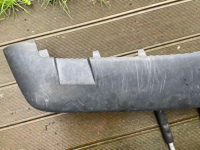 Original OEM 1986 BMW E30 Front Spoiler Lip Skid Apron and Engine Pan 51 71 1933 492.9 P
