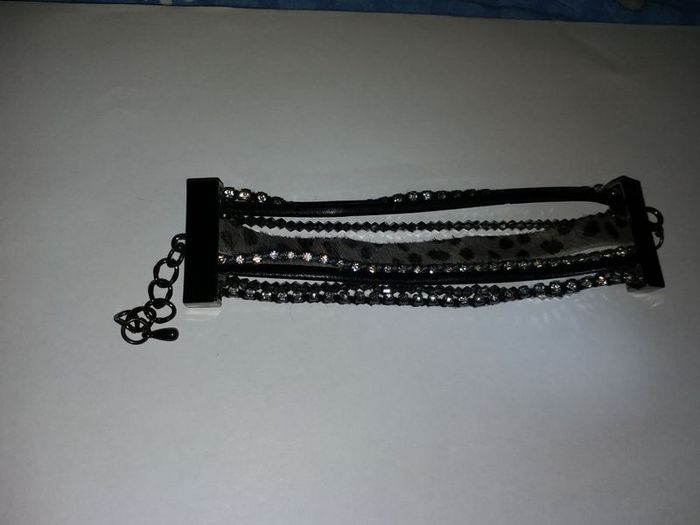 Leopard print bracelet