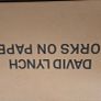 David Lynch - Works on Paper - Book - rare find Image 2