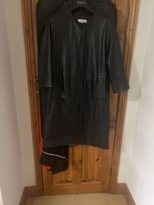 Carolyn Donnelly leather coat