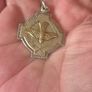 sterling silver confirmation medal Image 3