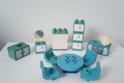 Vintage Rare Lego Duplo Kitchen Furniture Pieces