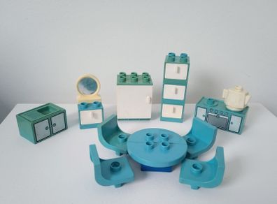 Vintage Rare Lego Duplo Kitchen Furniture Pieces