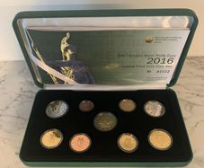 Ireland 2016 Euro Proof Coin Set 100th Anniversary of Irish Republic Rare Set