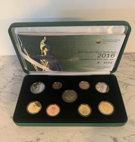 Ireland 2016 Euro Proof Coin Set 100th Anniversary of Irish Republic Rare Set