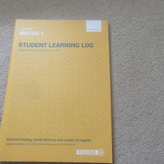 Active Maths 1 - Student Learning Log