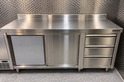 Commercial stainless steel table & equipment