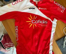 Cofidis Cycling Gear Size M