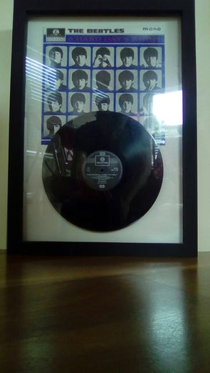 1964 copy of a hard days night framed