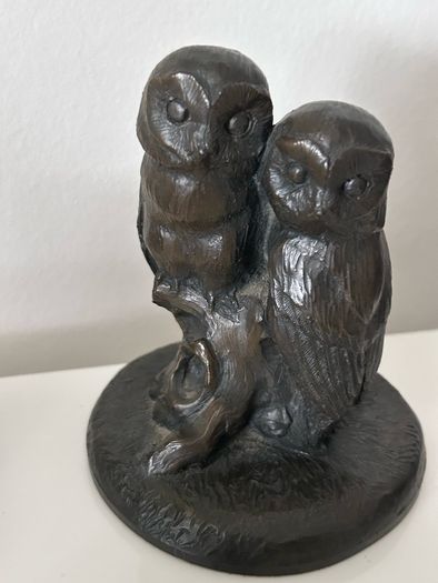 Owls ornaments, Genesis Fine Art, Owencraft