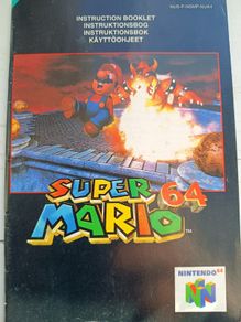 Nintendo N64 Various Game Manuals - Super Mario - Goldeneye etc