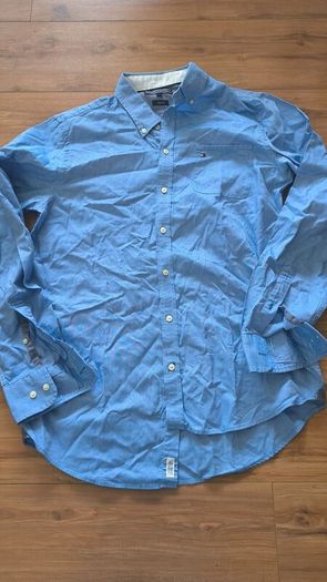 Tommy Hilfiger shirt men,blue, size L, like new no tags