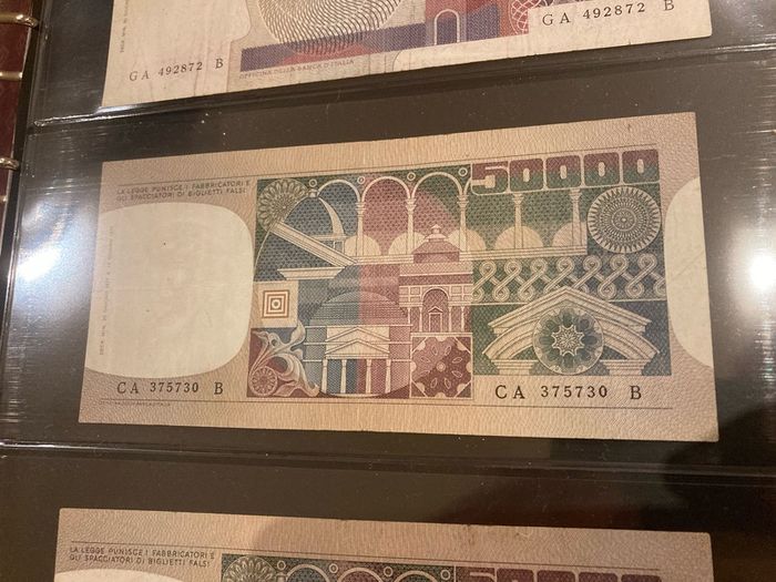 Italy 1977-1982 50,000 Lire