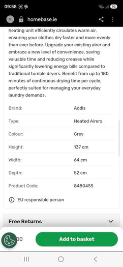 Addis Grey Heat Pod and Cover