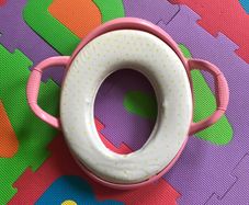 Baby toilet training seat