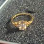 Beautiful Gold-plated S925 Sterling Silver Ring Image 7
