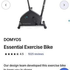 exercise bike like new