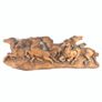 Large Vintage wooden horse sculpture Image 3