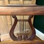 Edwardian Oval Dining Table and 6 chairs Image 4