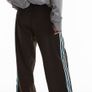 ADIDAS Originals Firebird Loose Track Pants Brown Ice Blue Size M! Image 4
