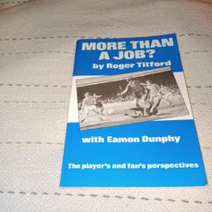 More Than A Job  By Roger Titford Book For Sale Here