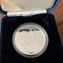Irish silver proof coin 15 Euro 2009 The GAA 125 years Image 2