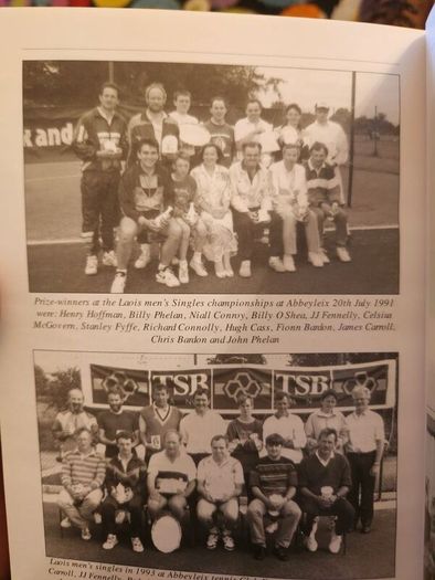 Abbeyleix. It Started in the jelly's Pit. 100 years Of Tennis In Abbeyleix. First Edition Hardback With Dustjacket In Very Good Condition.