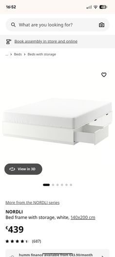 Ikea Nordli Bed