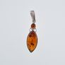 925 Sterling Silver & Natural Baltic Amber Pendant Image 7