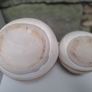 Vintage pottery canisters with Cork lids Image 2