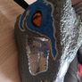 Mattel Jurassic World Velociraptor Blue Electronic Mask Image 4