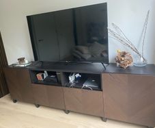 TV sideboard with drawers of 4 units -BESTA