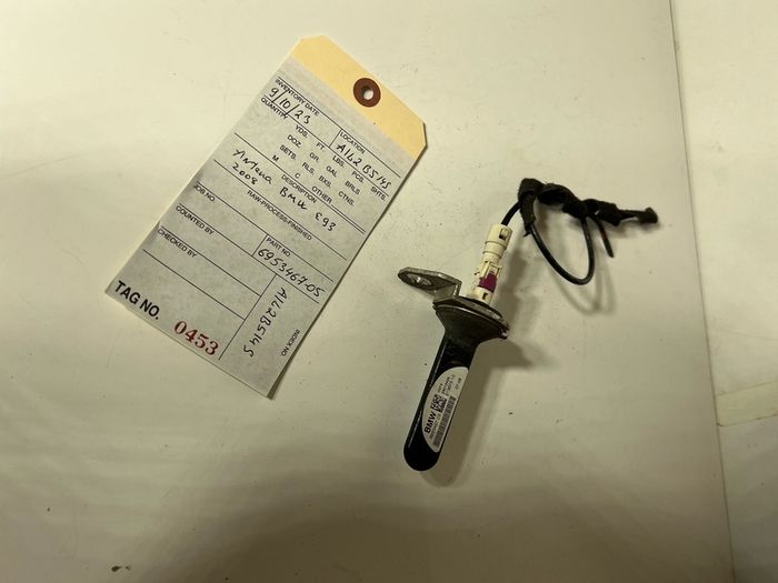 Bmw 3 Series E93 2009 Telephone Antenna Convertible 6953467 A1l2b514s.