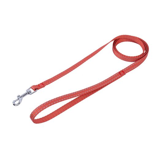 Pet Nova Dog Cat Adjustable Reflective Nylon Leash Lead Red XS - XL