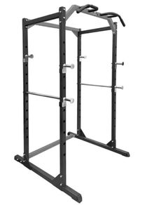 olympic gym cage set up 125kg barbbell hit fitness