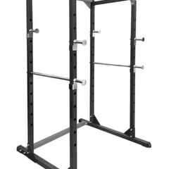 olympic gym cage set up 125kg barbbell hit fitness