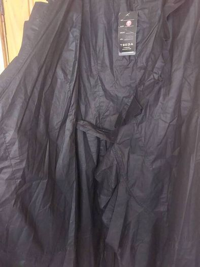 Tsega new 100% cotton black wrap dress (free post)