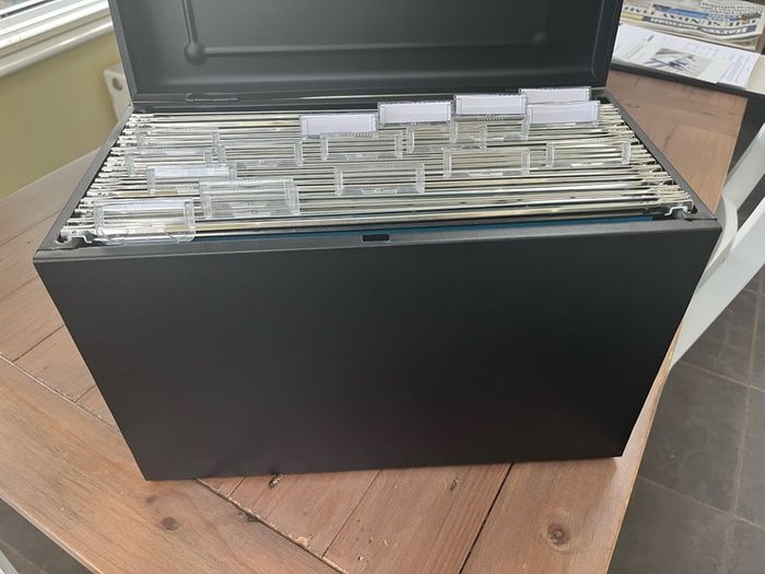 Metal File Box and suspension files