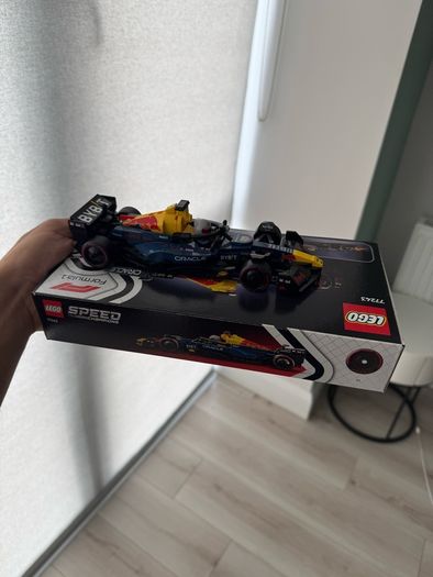 LEGO F1 RedBull (Red Bull F1 merch) built