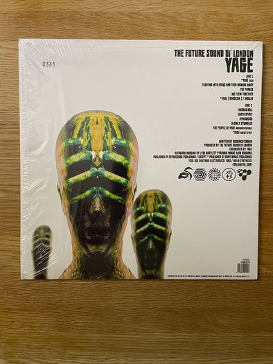 The Future Sound Of London - YAGE - 12" Vinyl Single RSD 2019 - Limited Edition No.0331 of 1000