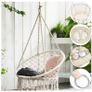 Cream Tassels Hanging Chair Hammock QUALITY with cream cushion!! Image 4