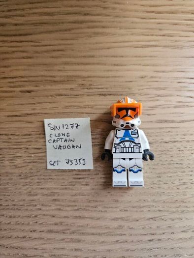 lego sw1277 clone captain vaughn, set 75359