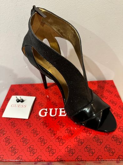 Guess black high heels