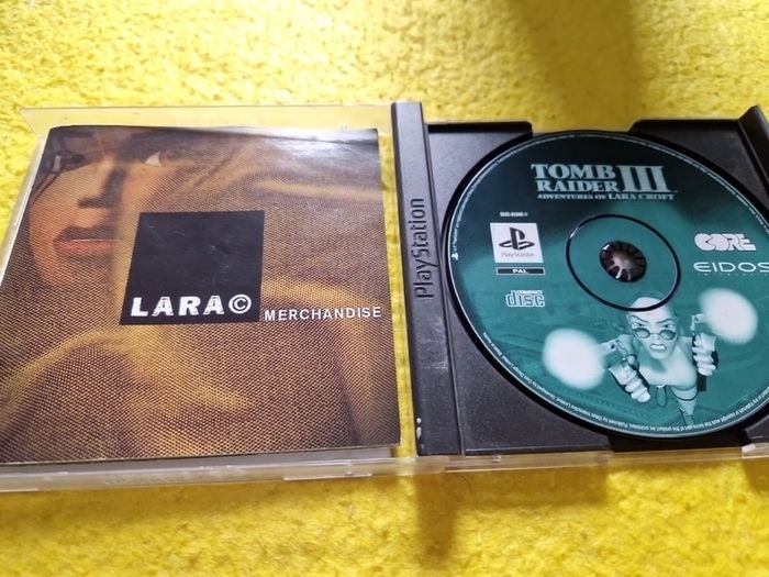 Tomb raider III 3 PlayStation1 ps1 PlayStation2 ps2 games Original