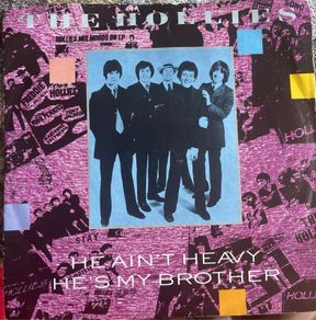 The Hollies He ain't heavy he's my brother picture sleeve vinyl record single in vg+ condition