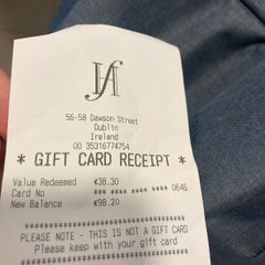 Hodges figgis waterstones gift card