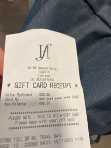 waterstones hodges figgis gift card