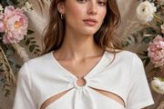 Frolic white Top